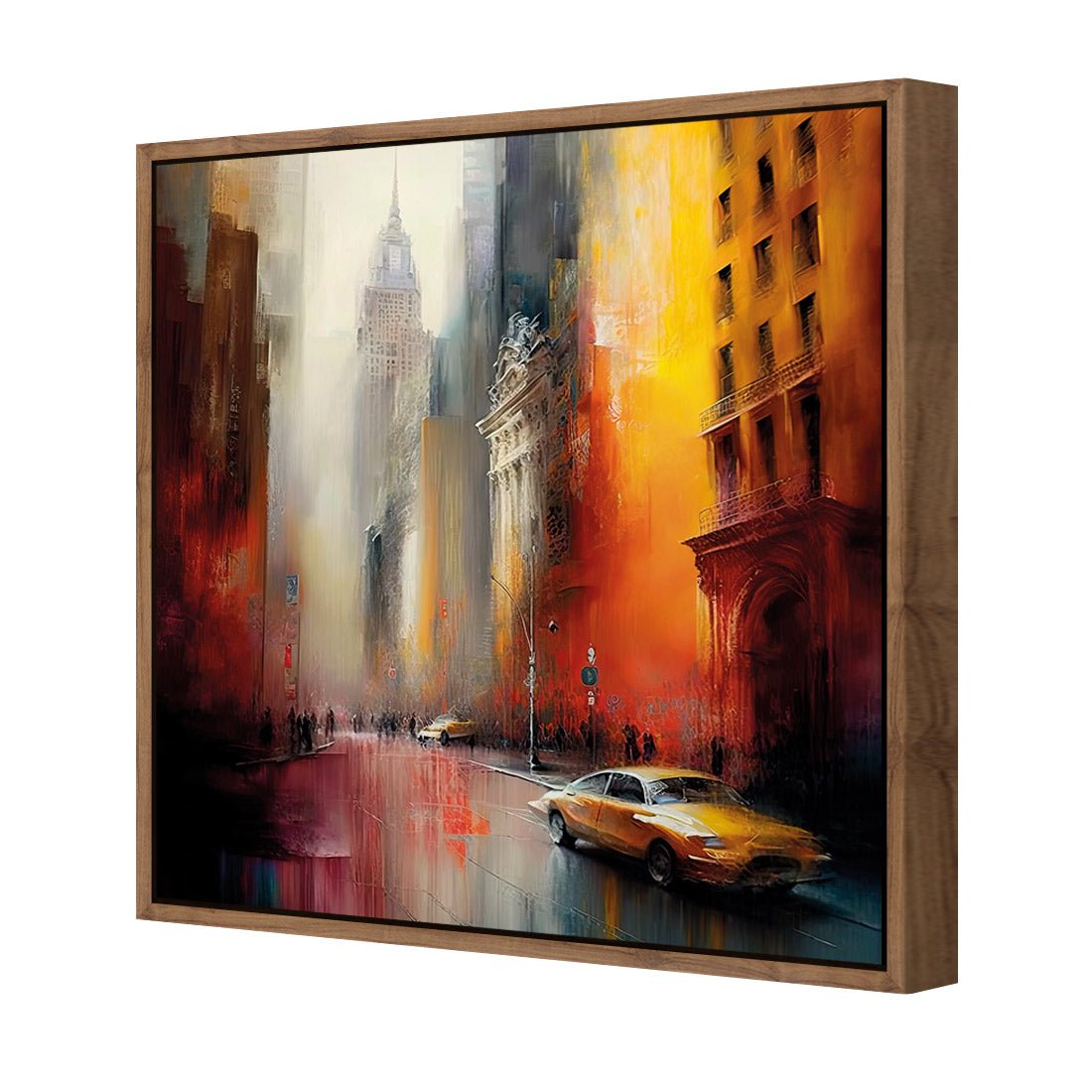 Downtown Streets I - Wall Art Designs - WB_100628_AS_Q CAF_CP - MPY - 260 - M - S - S_37x37_S - 1550 - NAT