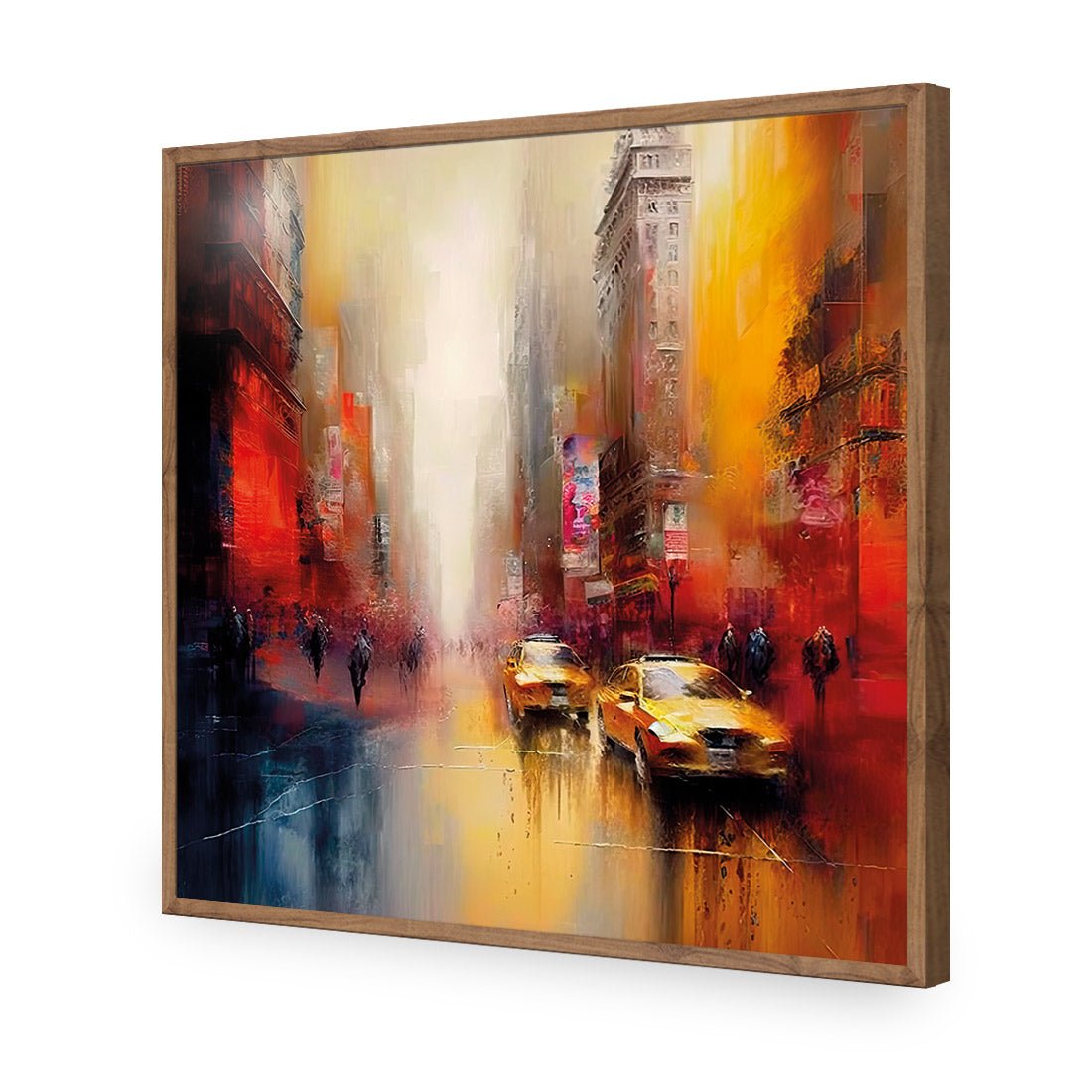 Downtown Streets II - Wall Art Designs - WB_100629_AS_Q CAF_AP - 030 - EDG_37x37_S - 2538 - NAT