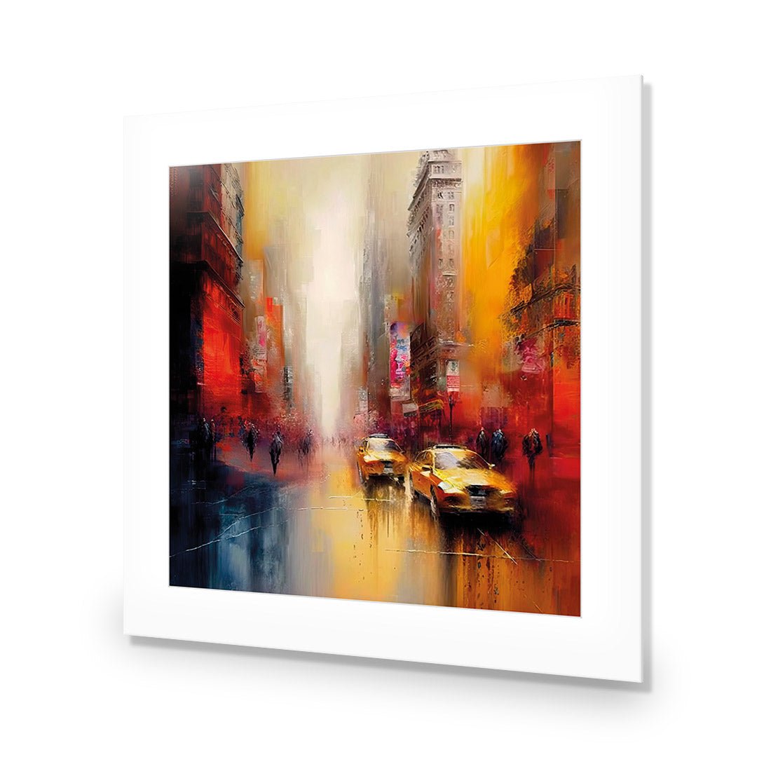 Downtown Streets II - Wall Art Designs - WB_100629_AS_Q CAF_AP - 030 - MAT_37x37_NONE