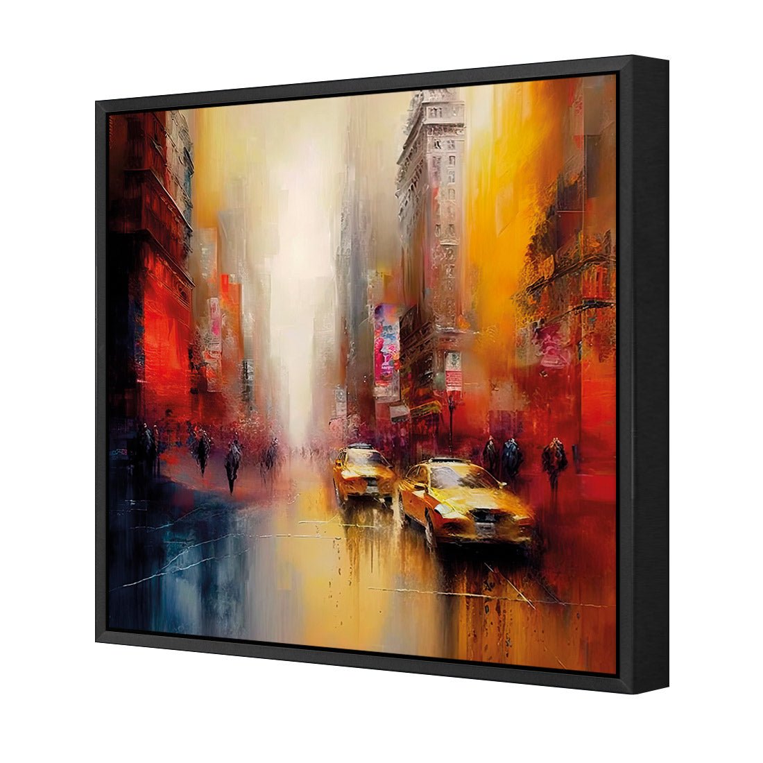 Downtown Streets II - Wall Art Designs - WB_100629_AS_Q CAF_CP - MPY - 260 - M - S - S_37x37_S - 1550 - BLK