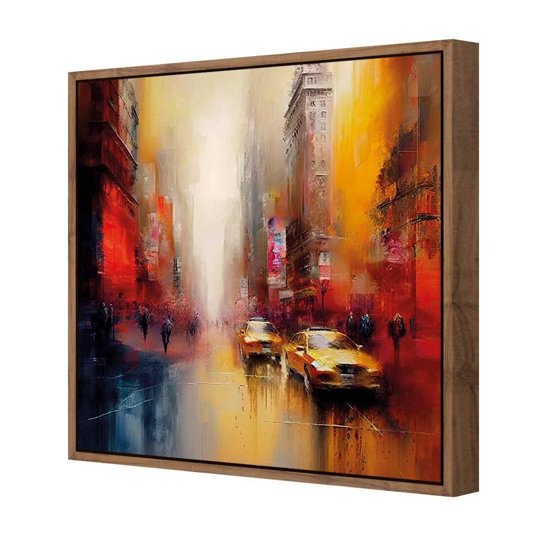 Downtown Streets II - Wall Art Designs - WB_100629_AS_Q CAF_CP - MPY - 260 - M - S - S_37x37_S - 1550 - NAT