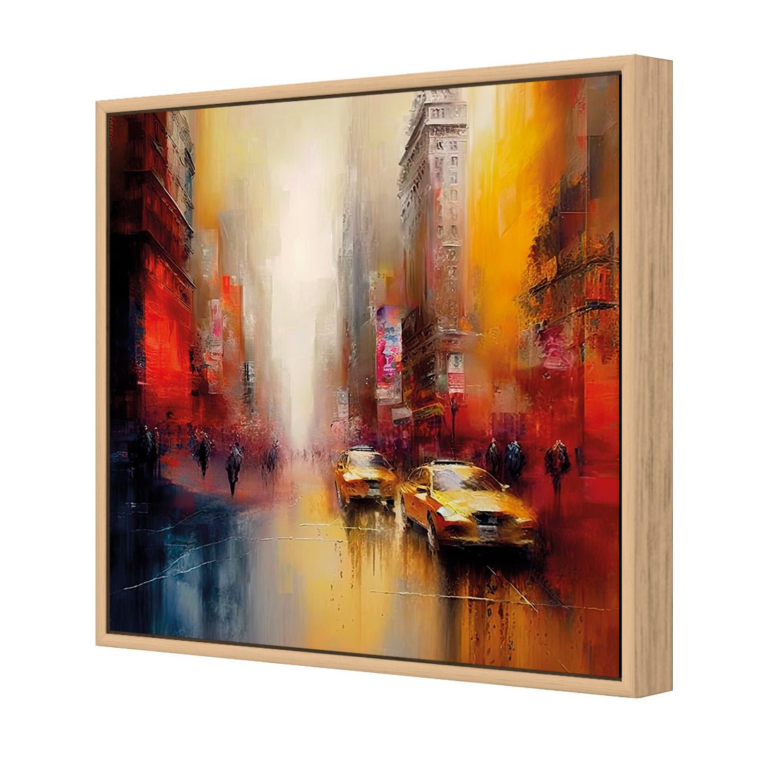 Downtown Streets II - Wall Art Designs - WB_100629_AS_Q CAF_CP - MPY - 260 - M - S - S_37x37_S - 1550 - OAK