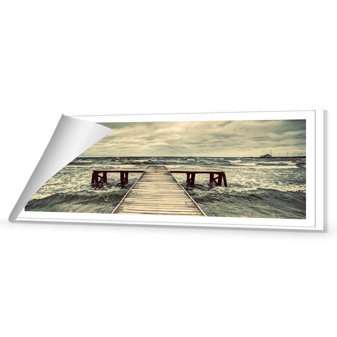 Dramatic Jetty Canvas Art - Wall Art Designs - 2777_AL_H WAD_CP - MPY - 260 - M - R_60x20_NONE