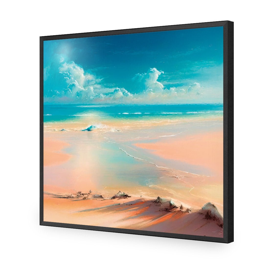 Dreamy Beach - Wall Art Designs - WB_100706_AS_Q CAF_AP - 030 - EDG_37x37_S - 2538 - BLK