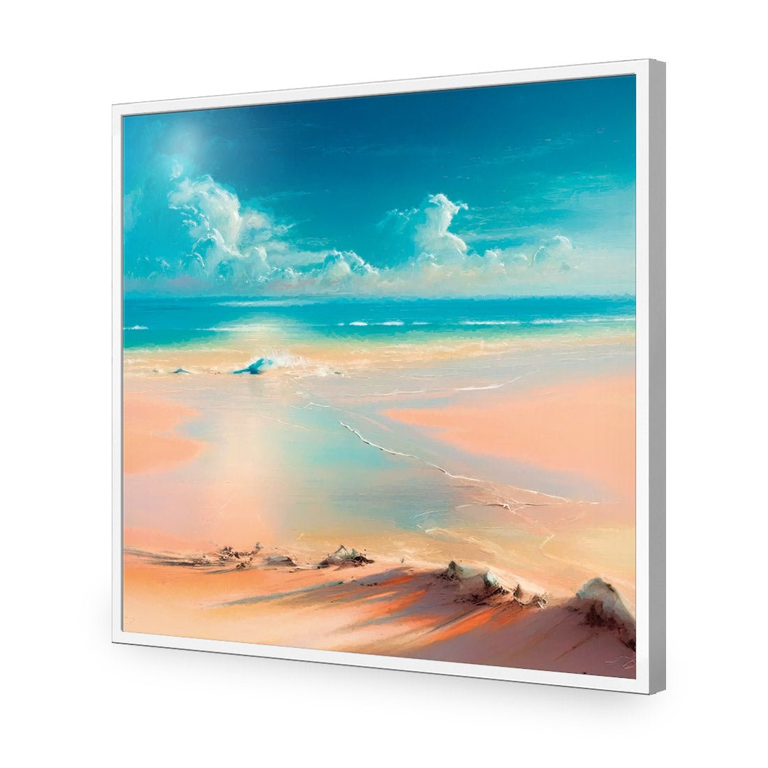 Dreamy Beach - Wall Art Designs - WB_100706_AS_Q CAF_AP - 030 - EDG_37x37_S - 2538 - WHT