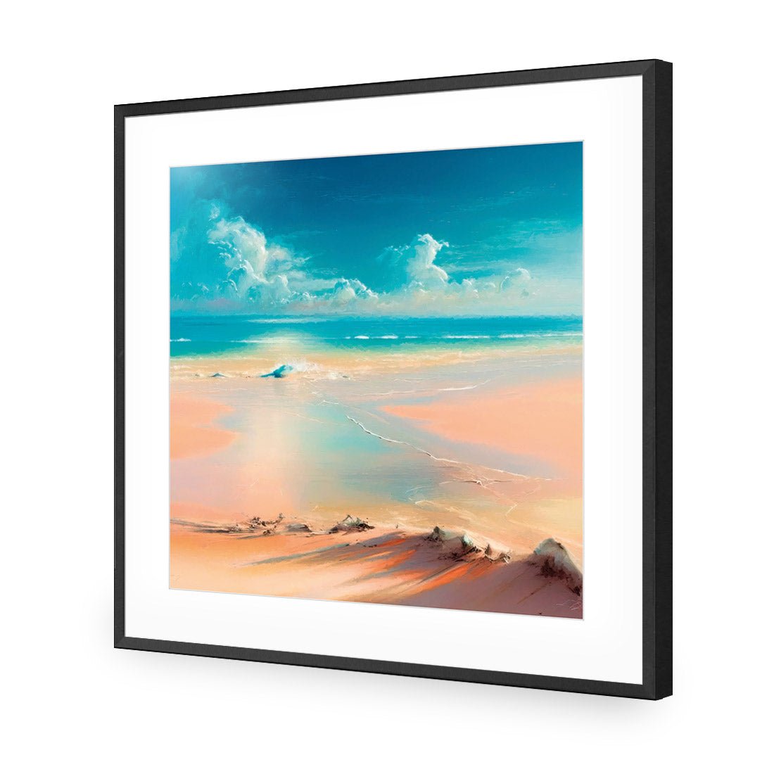 Dreamy Beach - Wall Art Designs - WB_100706_AS_Q CAF_AP - 030 - MAT_37x37_S - 2538 - BLK