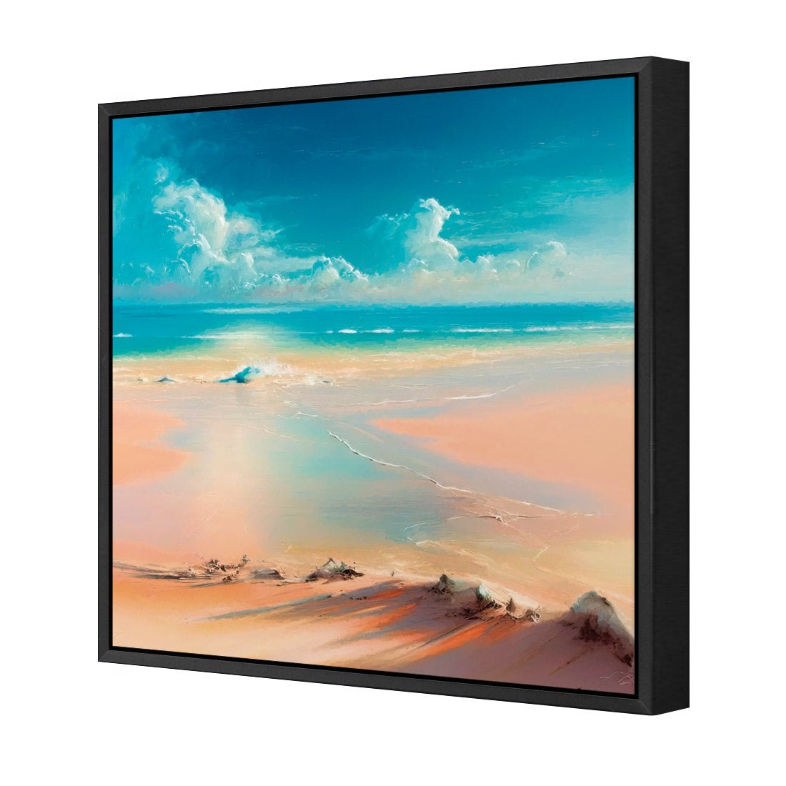 Dreamy Beach - Wall Art Designs - WB_100706_AS_Q CAF_CP - MPY - 260 - M - S - S_37x37_S - 1550 - BLK