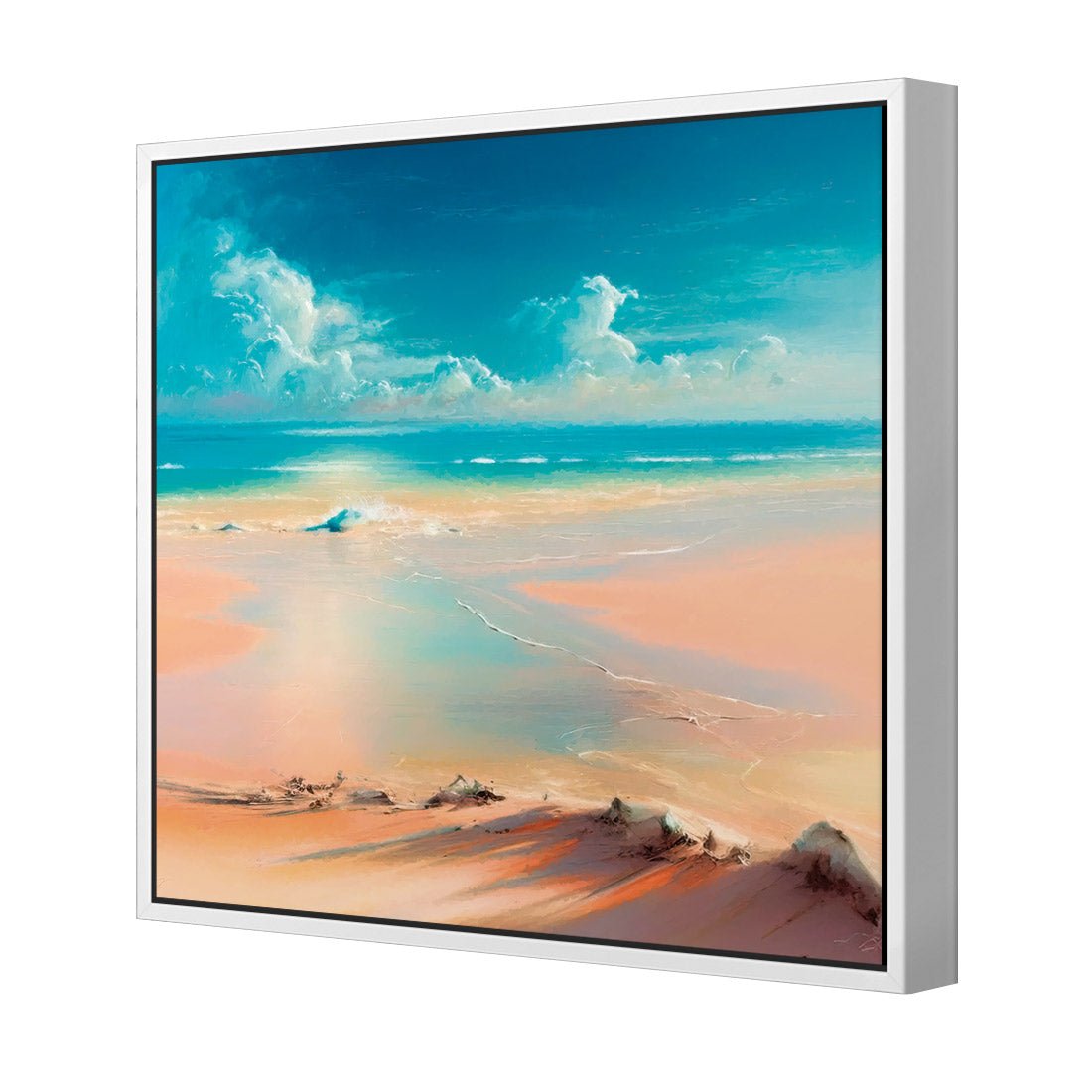 Dreamy Beach - Wall Art Designs - WB_100706_AS_Q CAF_CP - MPY - 260 - M - S - S_37x37_S - 1550 - WHT