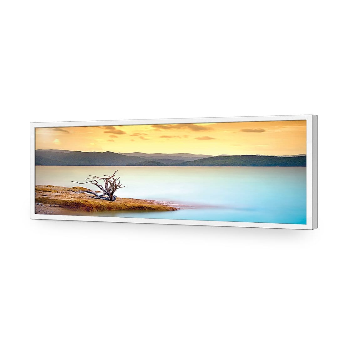 Driftwood Peninsula (long) - Wall Art Designs - 752_AL_H WAD_AP - 030 - EDG_90x30_S - 2538 - WHT