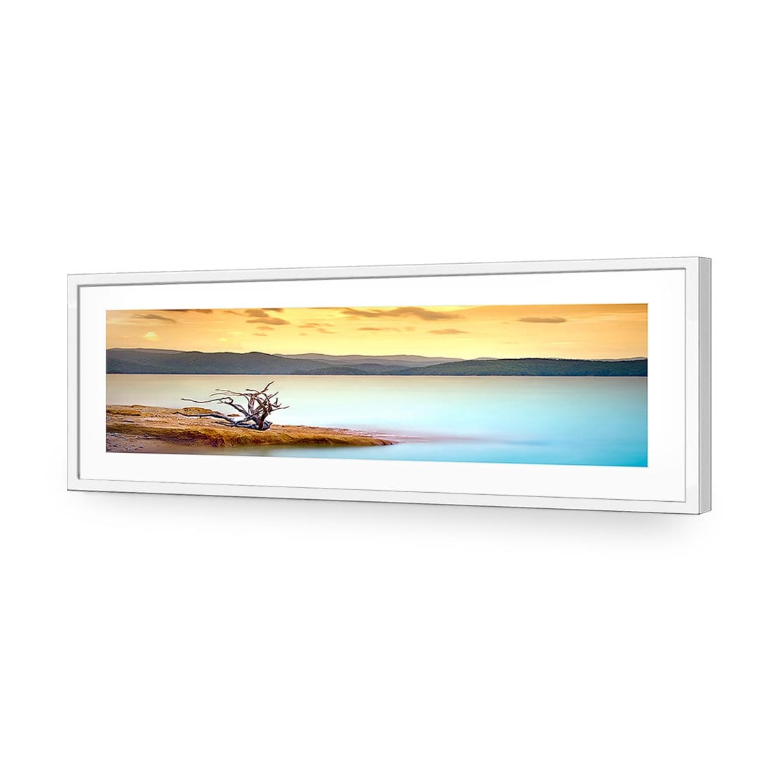 Driftwood Peninsula (long) - Wall Art Designs - 752_AL_H WAD_AP - 030 - MAT_90x30_S - 2538 - WHT