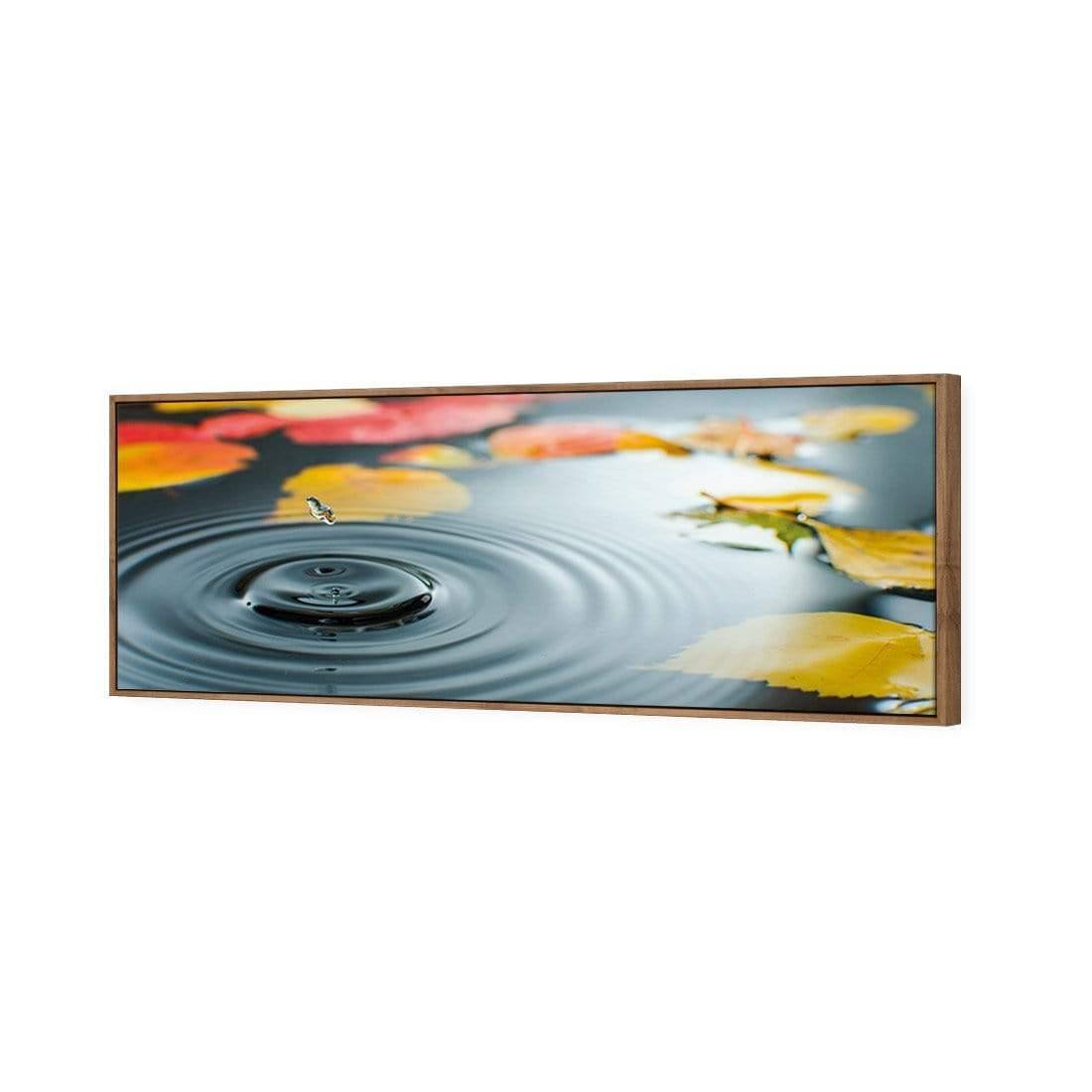 Droplet on Lily Pond (long) - Wall Art Designs - 788_AL_H WAD_CP - MPY - 260 - M - S - S_60x20_S - 1550 - NAT