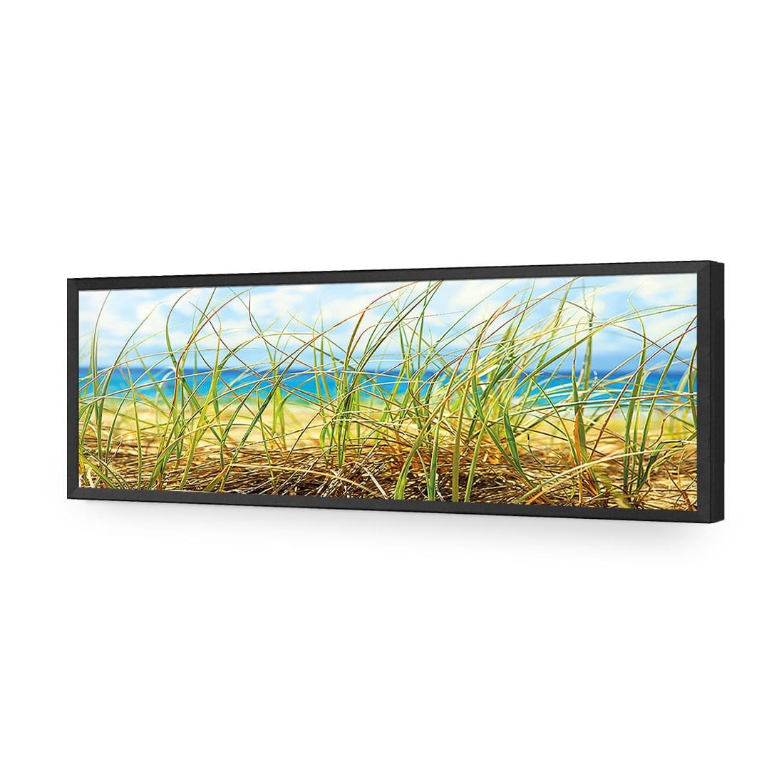 Dune Grass (Long) - Wall Art Designs - 308_AL_H caf_AP - 030 - EDG_90x30_S - 2538 - BLK