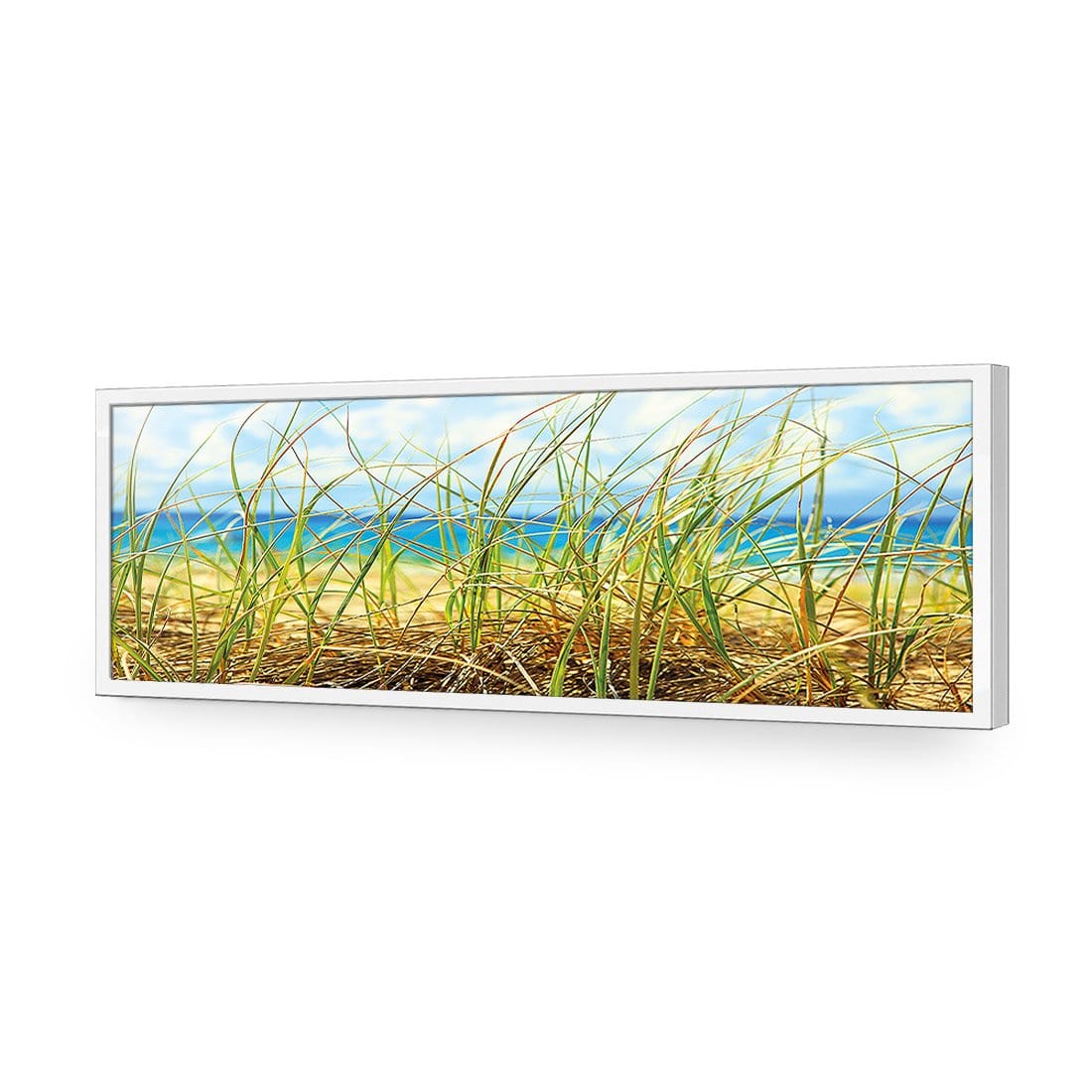 Dune Grass (Long) - Wall Art Designs - 308_AL_H caf_AP - 030 - EDG_90x30_S - 2538 - WHT