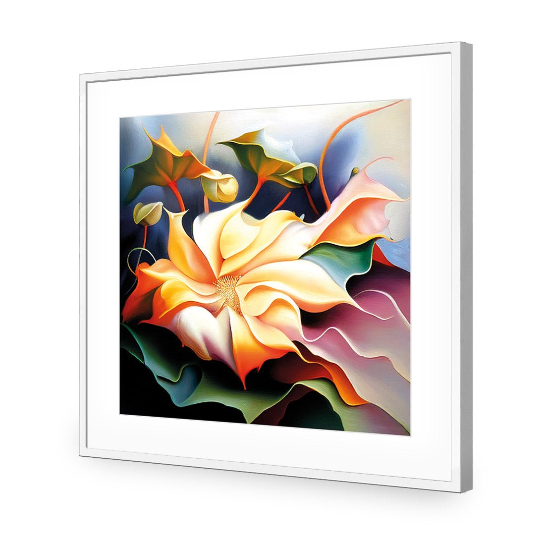 Dusk Garden - Wall Art Designs - WB_100352_AS_Q CAF_AP - 030 - MAT_37x37_S - 2538 - WHT