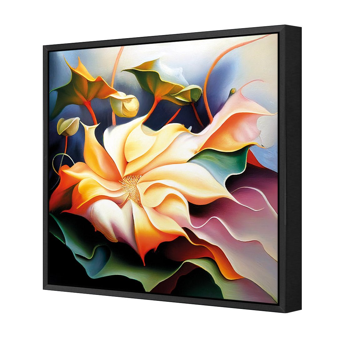 Dusk Garden - Wall Art Designs - WB_100352_AS_Q CAF_CP - MPY - 260 - M - S - S_37x37_S - 1550 - BLK