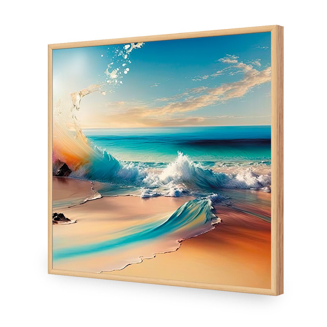 Dynamic Waves I - Wall Art Designs - WB_100683_AS_Q CAF_AP - 030 - EDG_37x37_S - 2538 - OAK