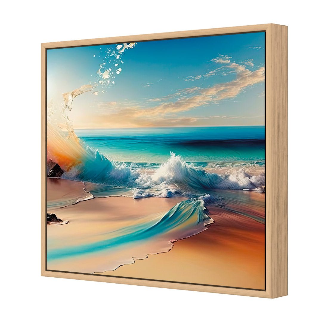 Dynamic Waves I - Wall Art Designs - WB_100683_AS_Q CAF_CP - MPY - 260 - M - S - S_37x37_S - 1550 - OAK