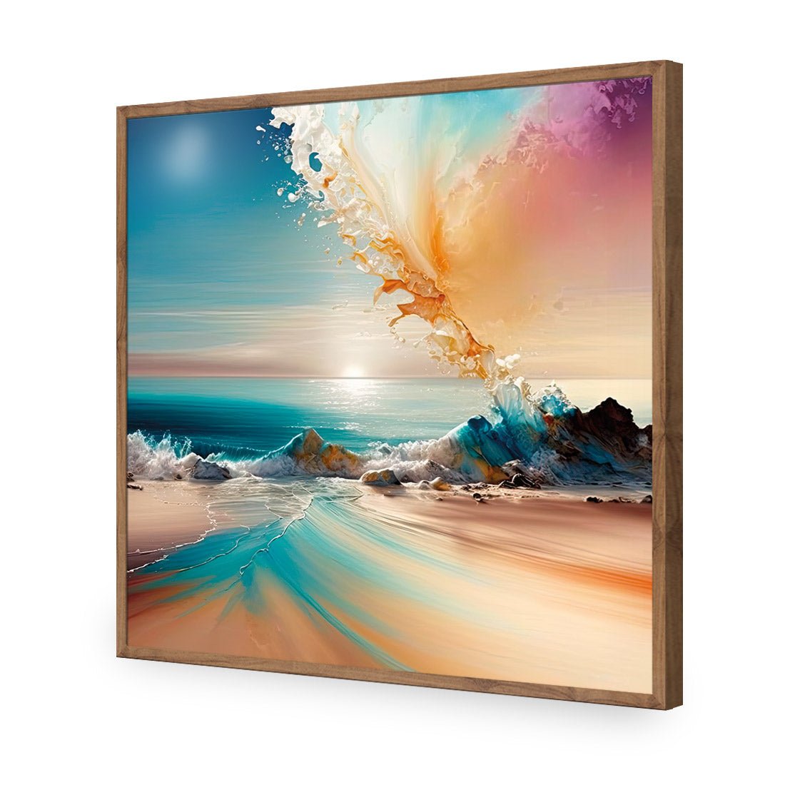 Dynamic Waves II - Wall Art Designs - WB_100684_AS_Q CAF_AP - 030 - EDG_37x37_S - 2538 - NAT