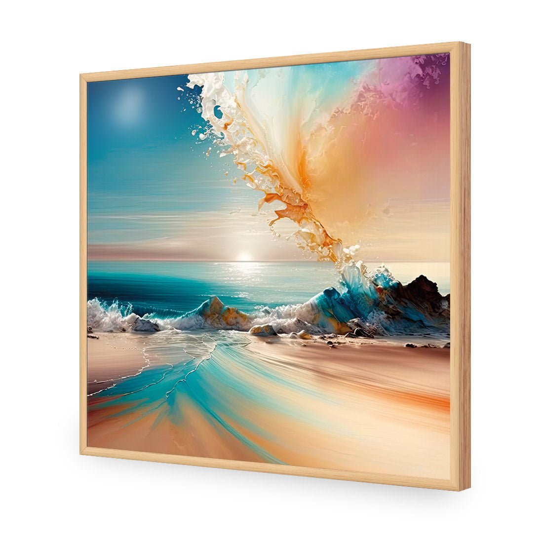 Dynamic Waves II - Wall Art Designs - WB_100684_AS_Q CAF_AP - 030 - EDG_37x37_S - 2538 - OAK