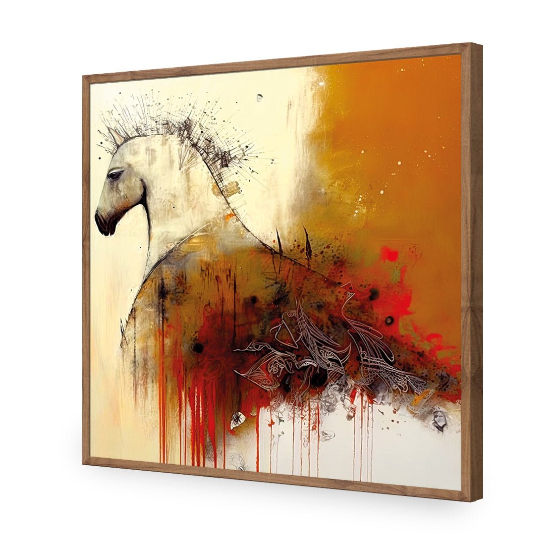 Echo of Hoofbeats I - Wall Art Designs - WB_100991_AS_Q CAF_AP - 030 - EDG_37x37_S - 2538 - NAT