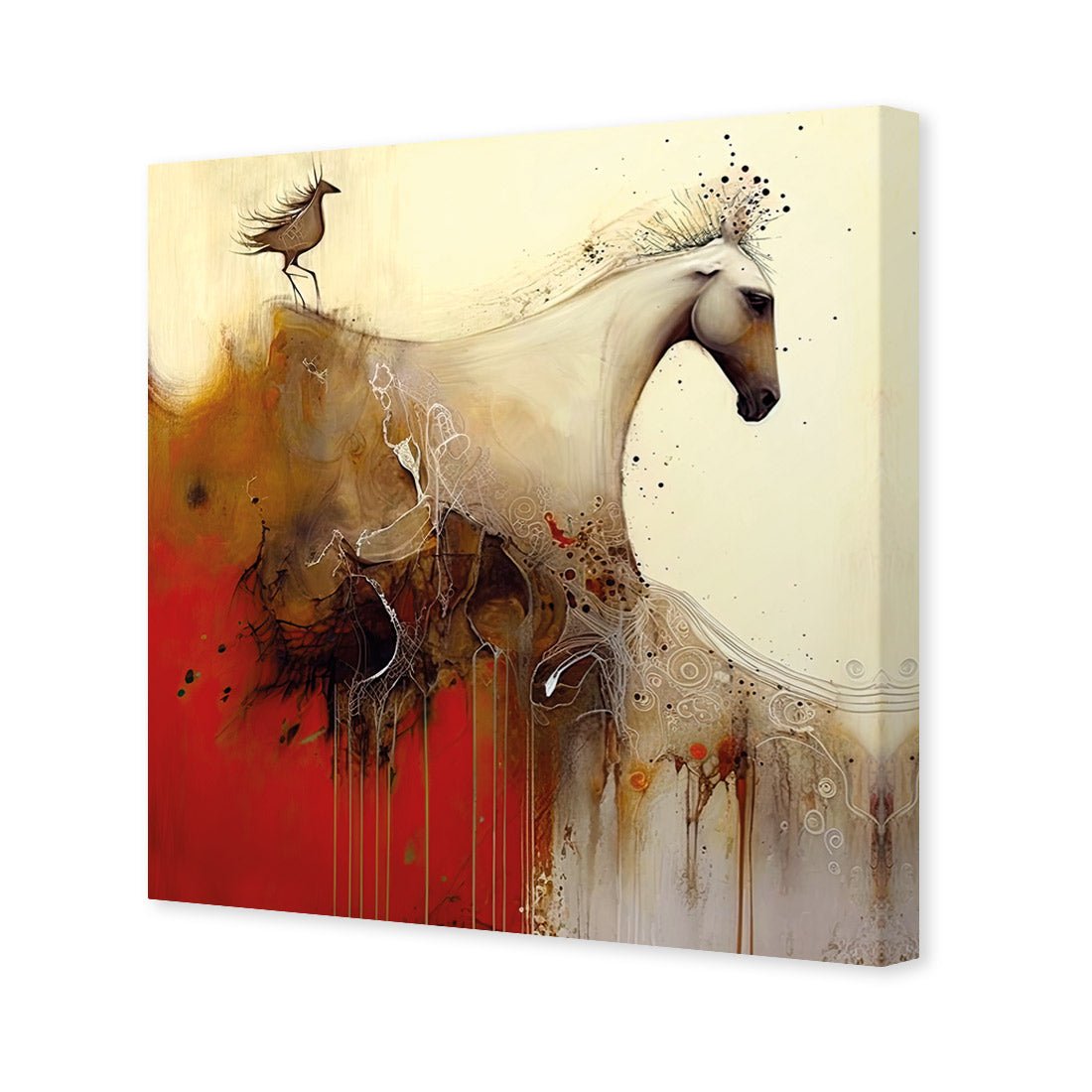 Echo of Hoofbeats II - Wall Art Designs - WB_100999_AS_Q CAF_CP - MPY - 260 - M - S - S_37x37_NONE