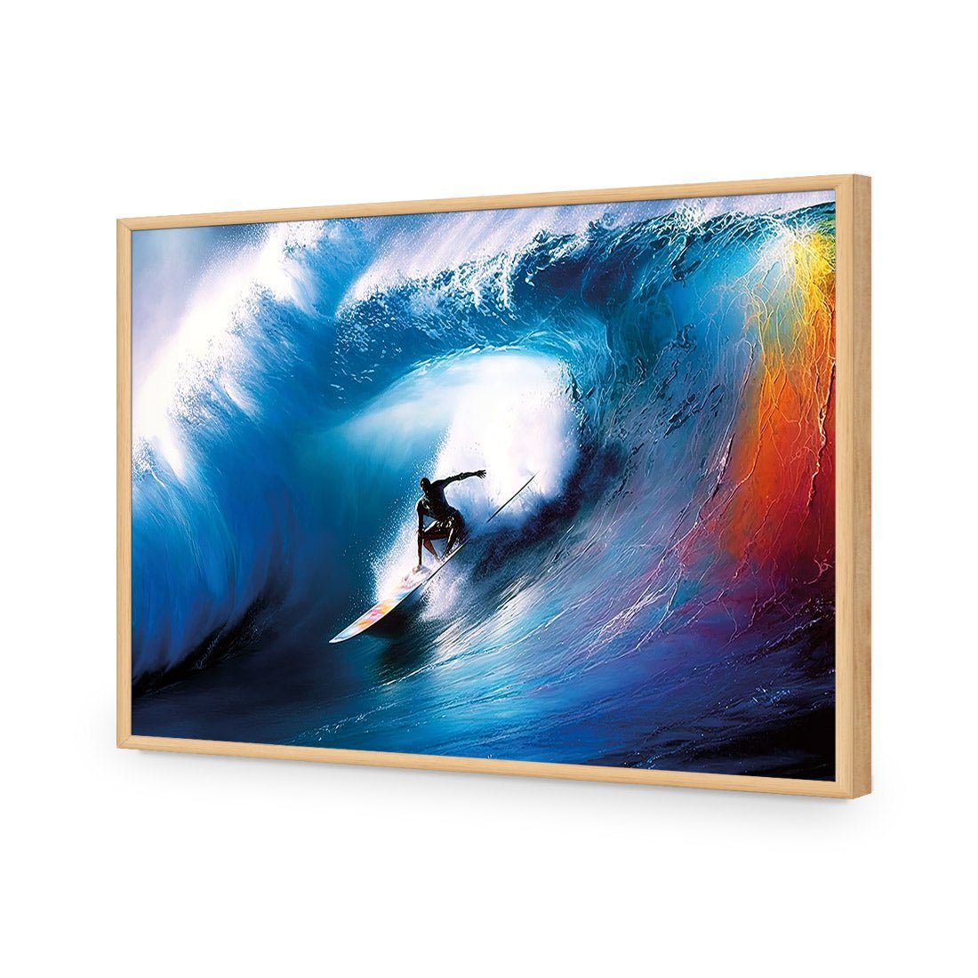 Electric Wave - Wall Art Designs - WB_100616_AR_H CAF_AP - 030 - EDG_45x30_S - 2538 - OAK