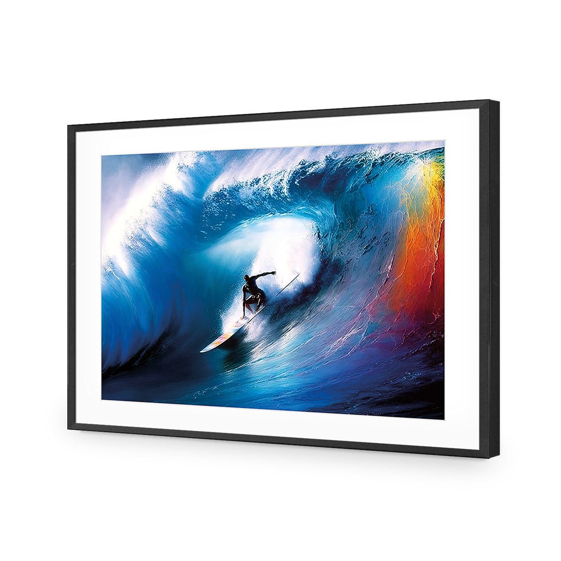 Electric Wave - Wall Art Designs - WB_100616_AR_H CAF_AP - 030 - MAT_45x30_S - 2538 - BLK