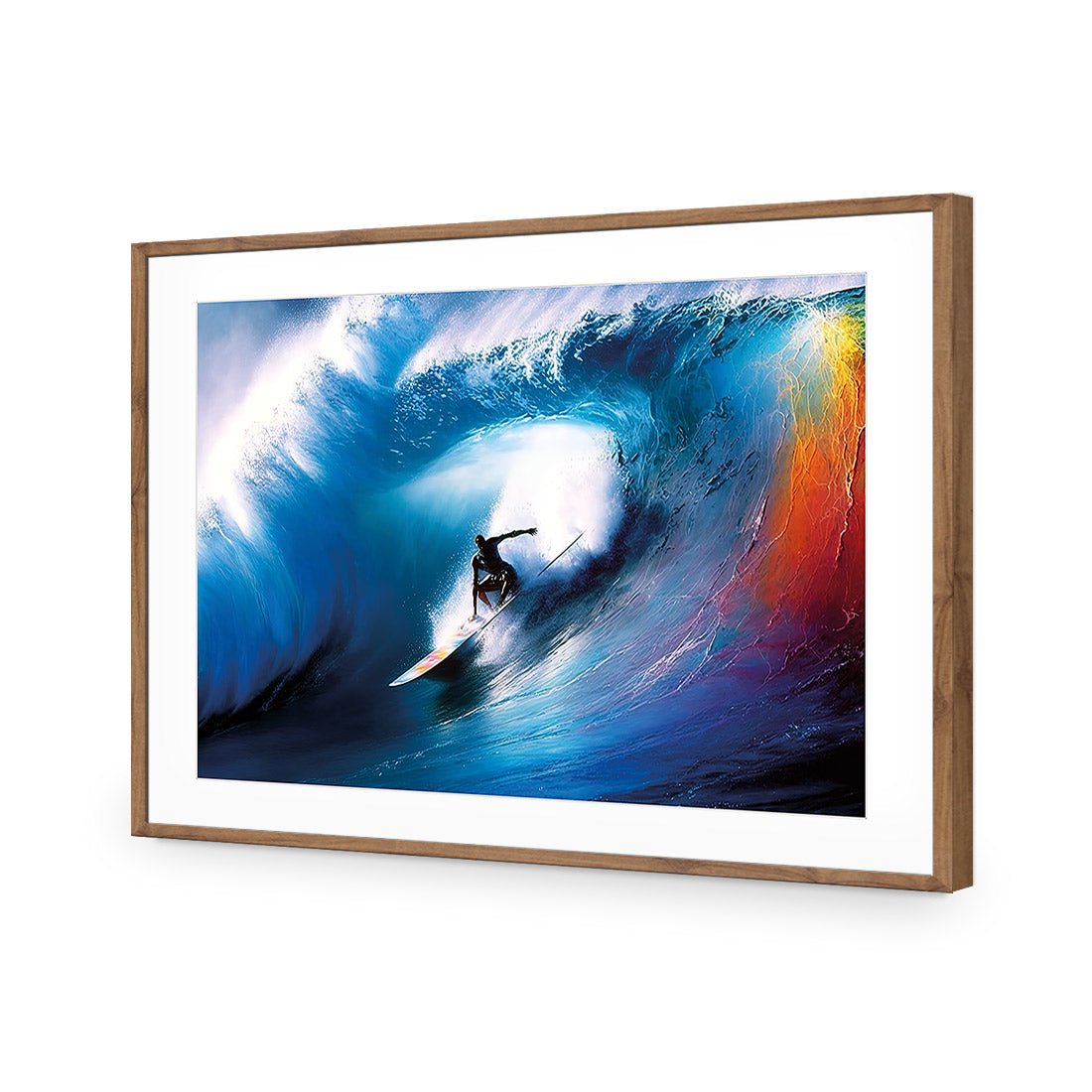 Electric Wave - Wall Art Designs - WB_100616_AR_H CAF_AP - 030 - MAT_45x30_S - 2538 - NAT