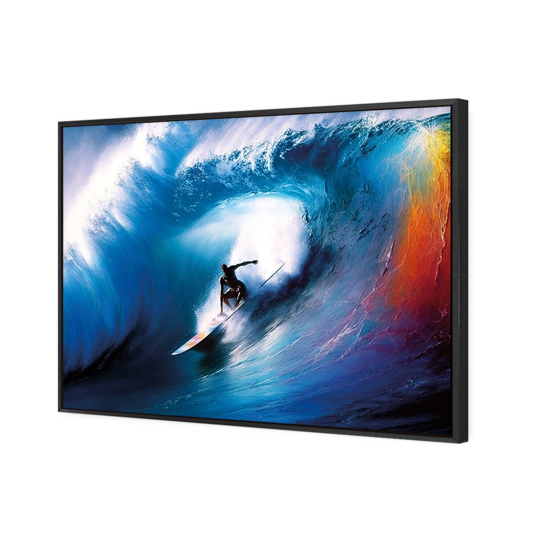 Electric Wave - Wall Art Designs - WB_100616_AR_H CAF_CP - MPY - 260 - M - S - S_45x30_S - 1550 - BLK