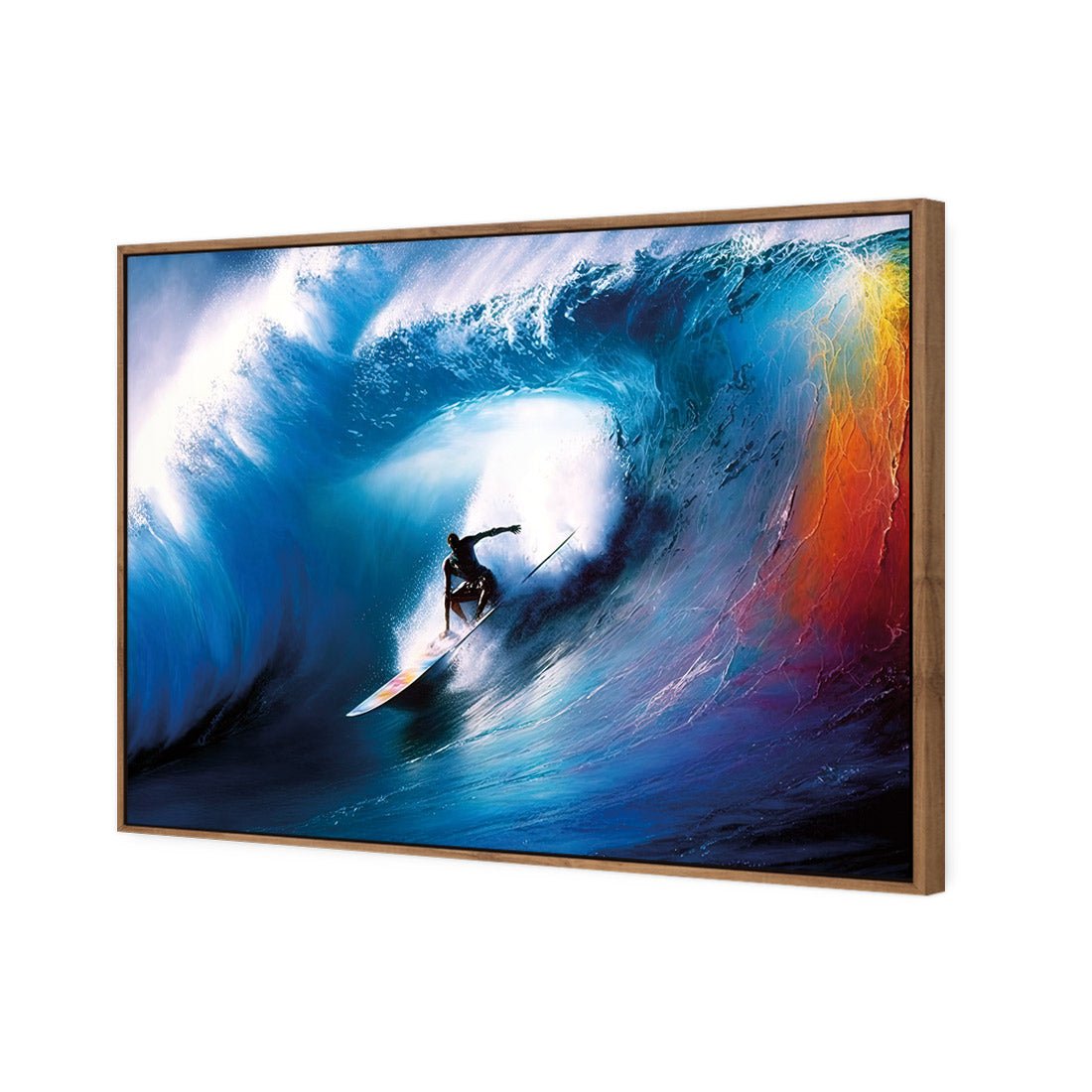 Electric Wave - Wall Art Designs - WB_100616_AR_H CAF_CP - MPY - 260 - M - S - S_45x30_S - 1550 - NAT