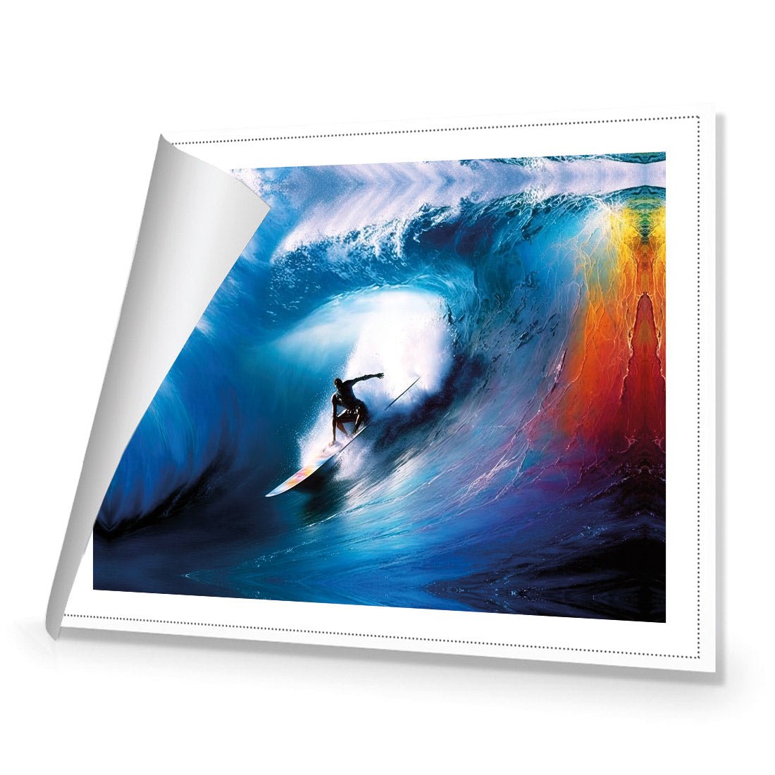 Electric Wave - Wall Art Designs - WB_100616_AR_H CAF_CP - MPY - 260 - M - R_45x30_NONE