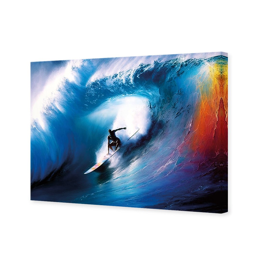 Electric Wave | Classic Canvas | No Frame | Stretched Canvas