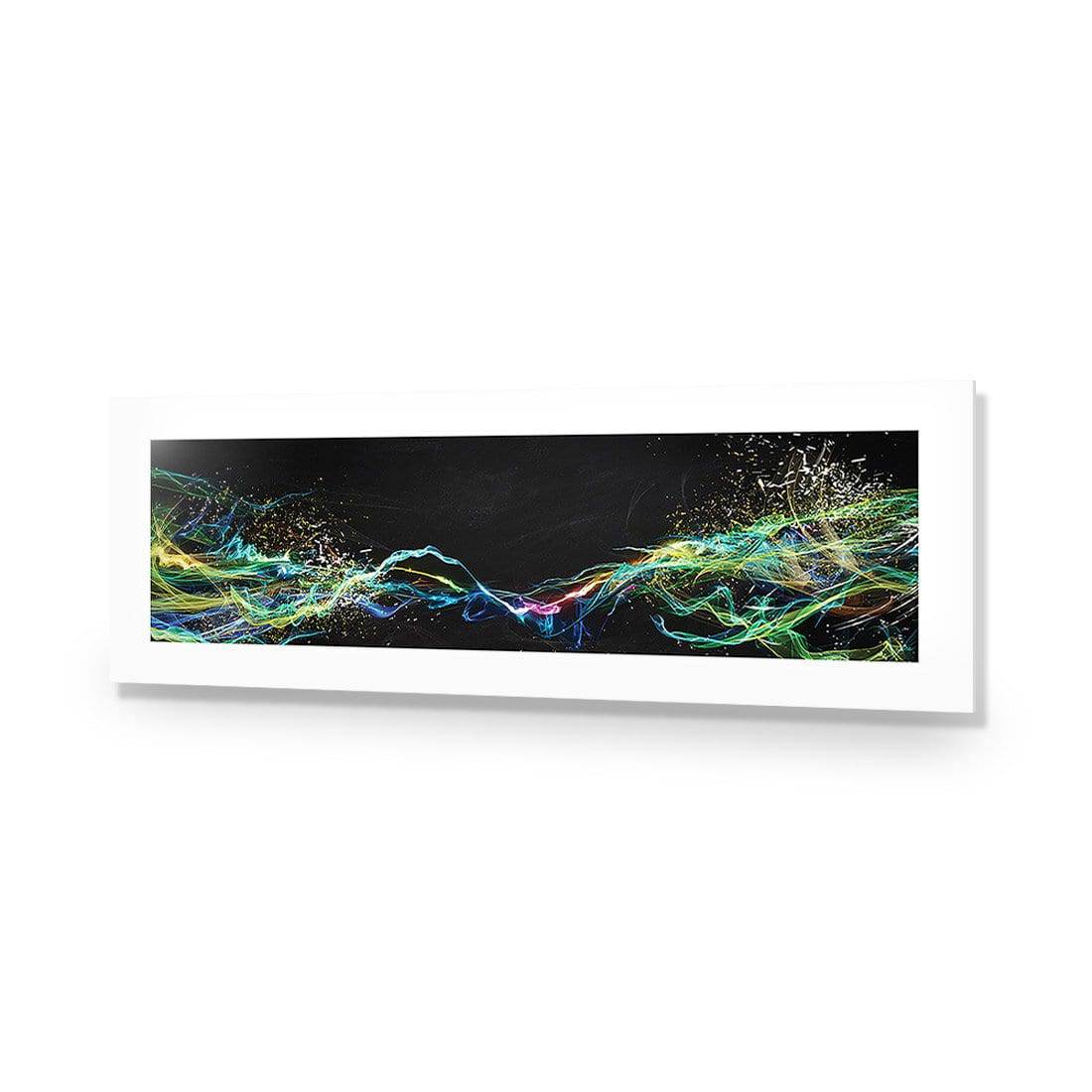 Electricity On Black, Long Acrylic Glass Art - Wall Art Designs - 2607_AL_H WAD_AP - 030 - MAT_60x20_NONE