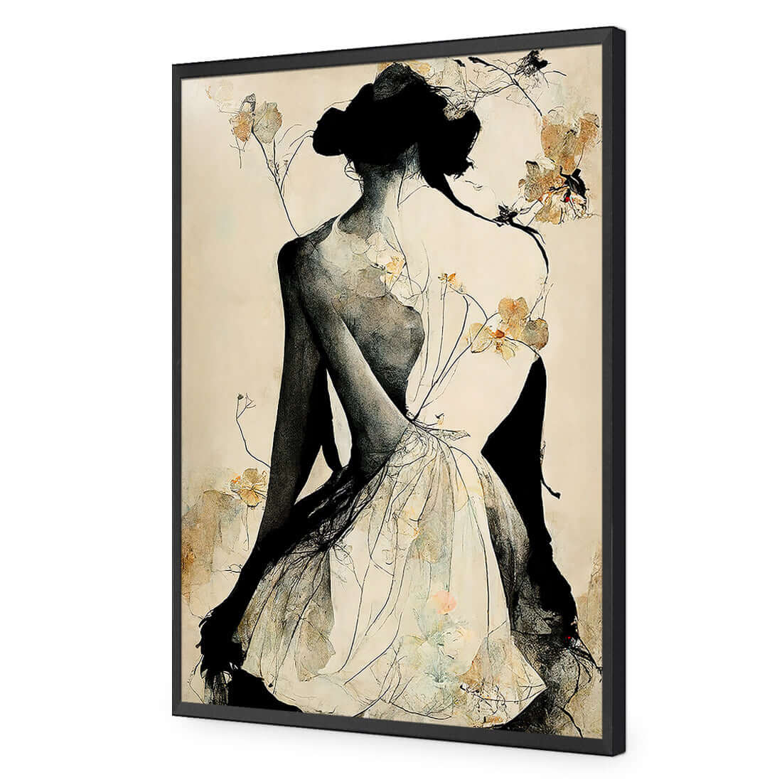 Elegant Back - Wall Art Designs - WH_1029_AR_V WAD_AP - 030 - EDG_45x30_S - 2538 - BLK