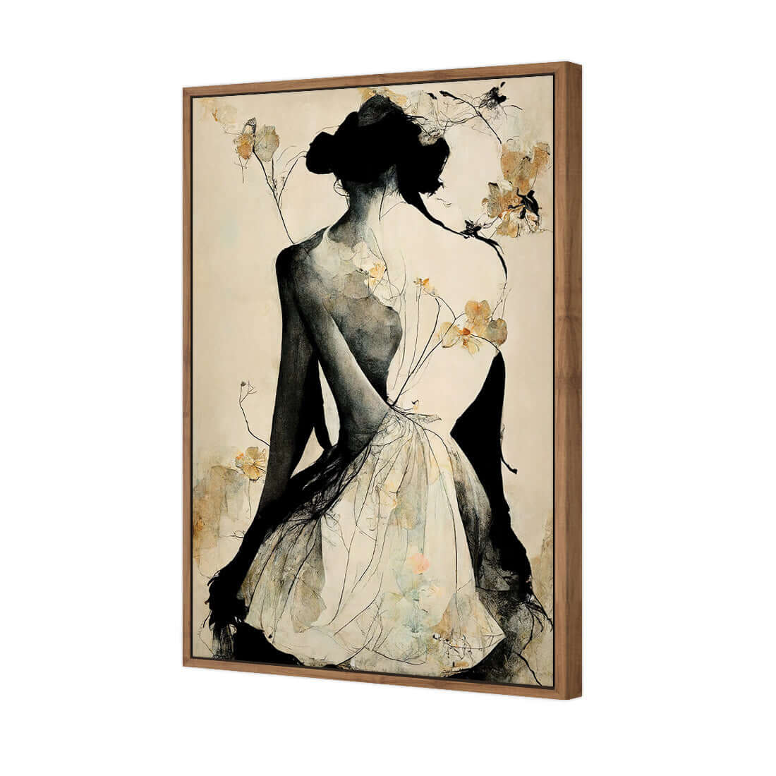 Elegant Back - Wall Art Designs - WH_1029_AR_V WAD_CP - MPY - 260 - M - S - S_45x30_S - 1550 - NAT