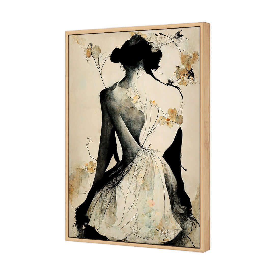 Elegant Back - Wall Art Designs - WH_1029_AR_V WAD_CP - MPY - 260 - M - S - S_45x30_S - 1550 - OAK