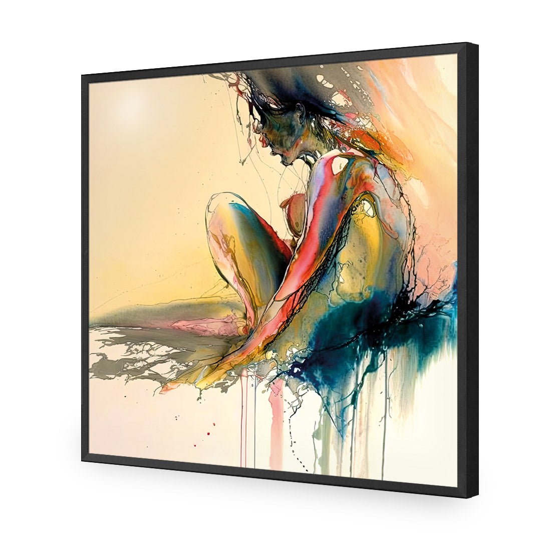 Emerge I - Wall Art Designs - WB_100977_AS_Q CAF_AP - 030 - EDG_37x37_S - 2538 - BLK