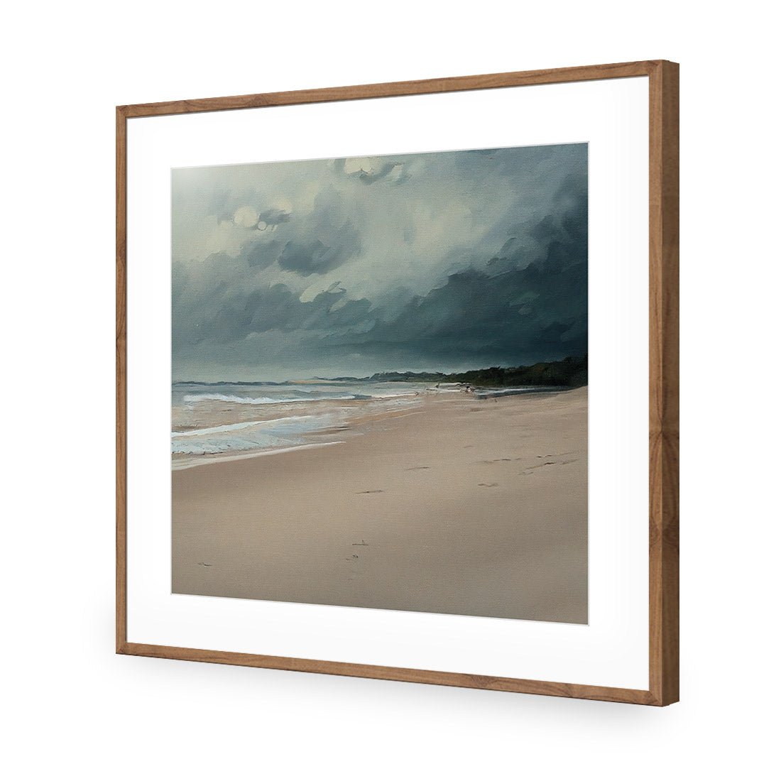 Endless Beach - Wall Art Designs - WH_1136_AS_Q CAF_AP - 030 - MAT_37x37_S - 2538 - NAT