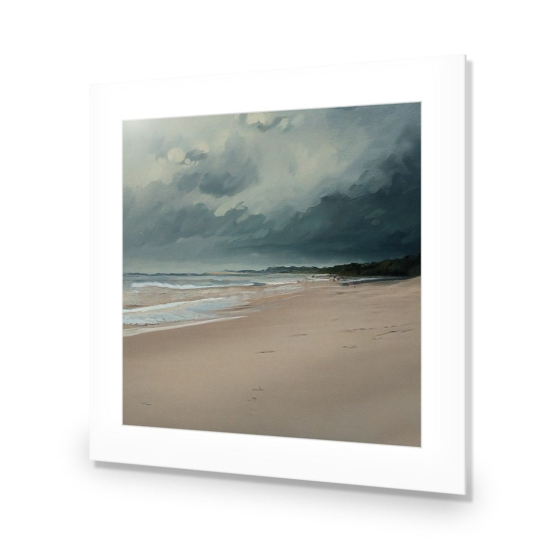 Endless Beach - Wall Art Designs - WH_1136_AS_Q CAF_AP - 030 - MAT_37x37_NONE