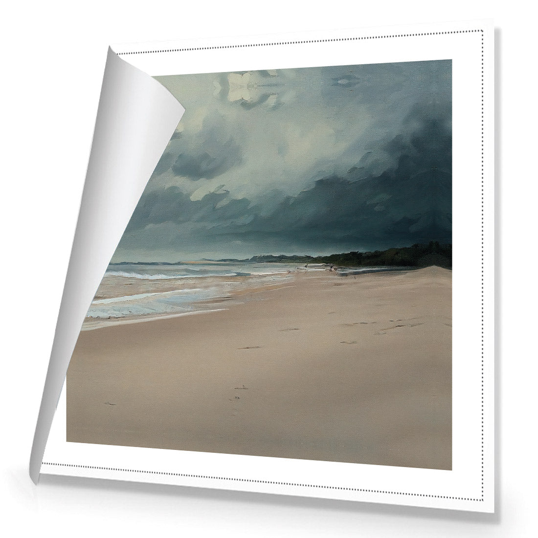 Endless Beach - Wall Art Designs - WH_1136_AS_Q CAF_CP - MPY - 260 - M - R_37x37_NONE