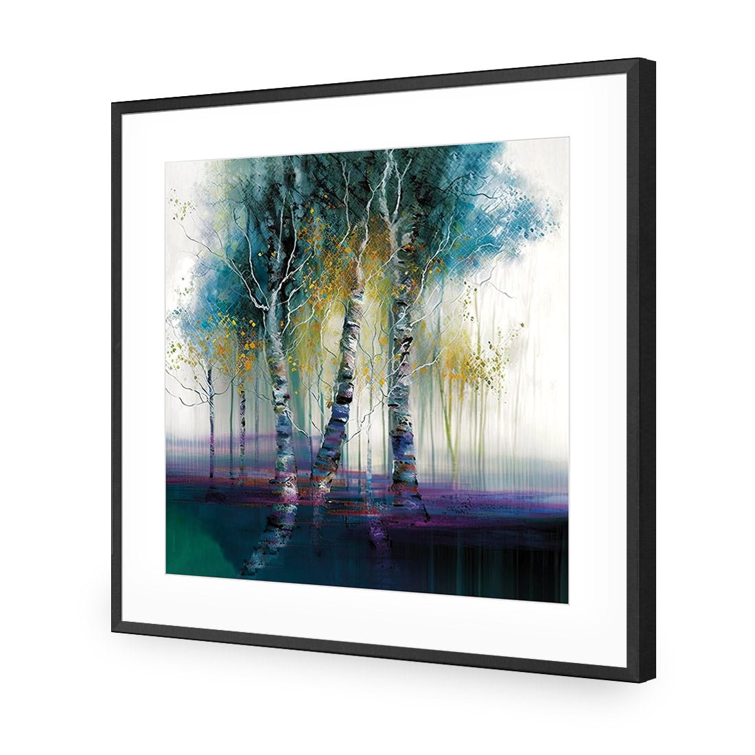 Ephemeral Forest I - Wall Art Designs - WB_100919_AS_Q CAF_AP - 030 - MAT_37x37_S - 2538 - BLK