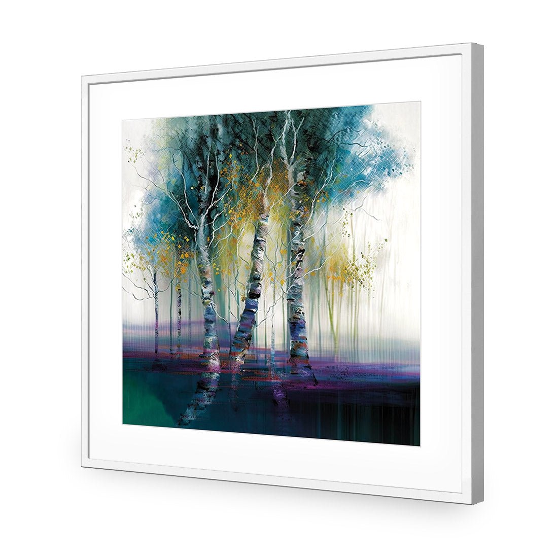 Ephemeral Forest I - Wall Art Designs - WB_100919_AS_Q CAF_AP - 030 - MAT_37x37_S - 2538 - WHT