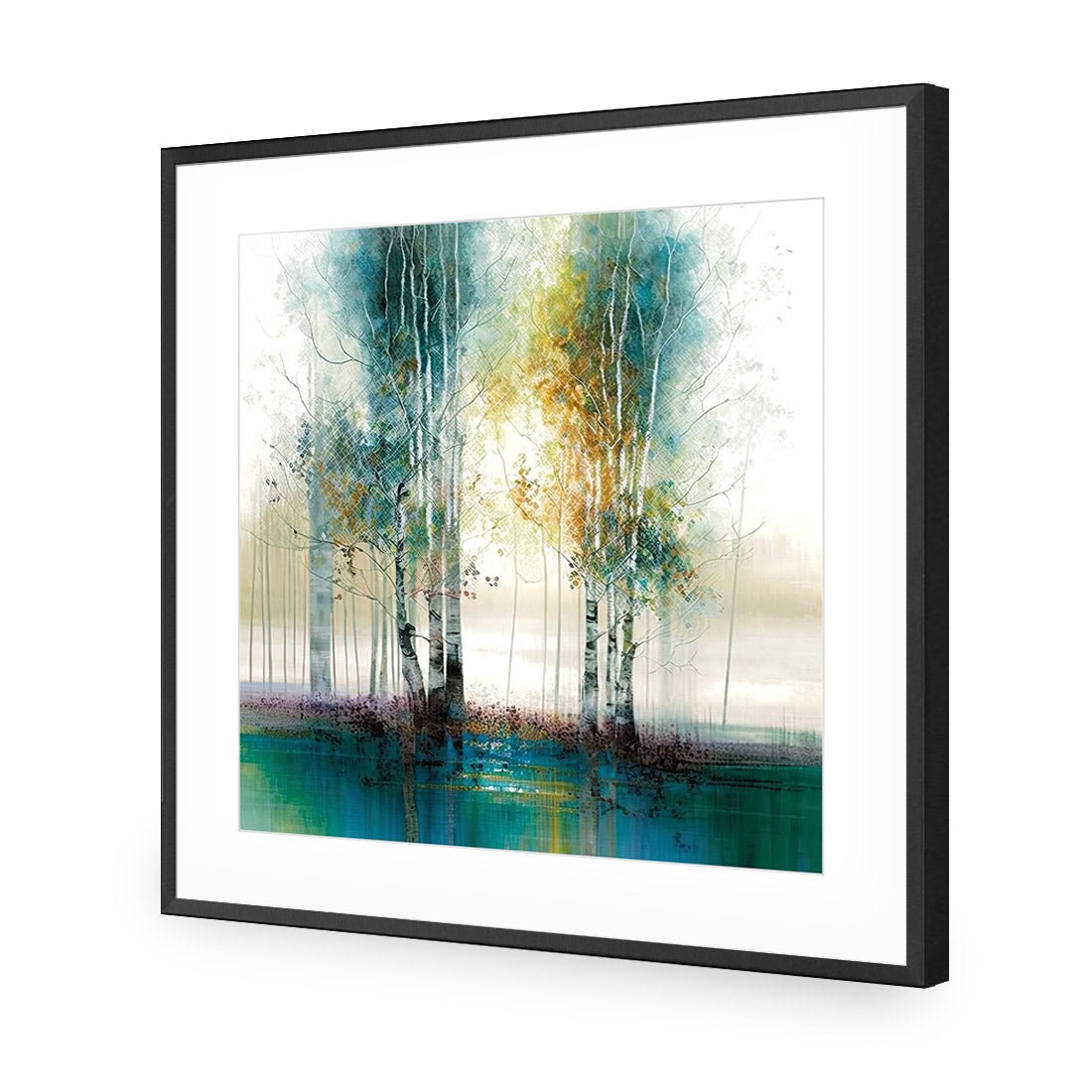 Ephemeral Forest II - Wall Art Designs - WB_100920_AS_Q CAF_AP - 030 - MAT_37x37_S - 2538 - BLK