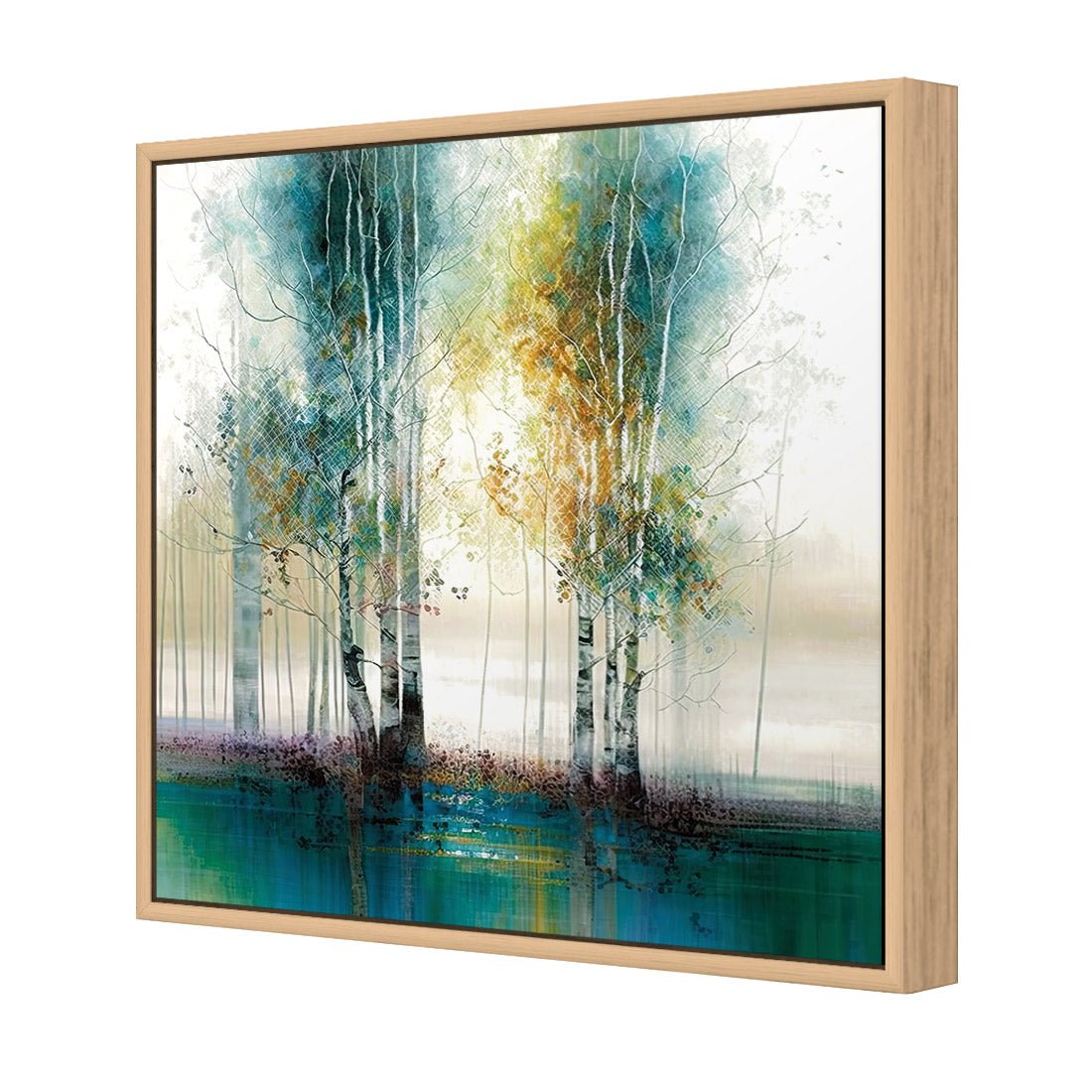 Ephemeral Forest II - Wall Art Designs - WB_100920_AS_Q CAF_CP - MPY - 260 - M - S - S_37x37_S - 1550 - OAK