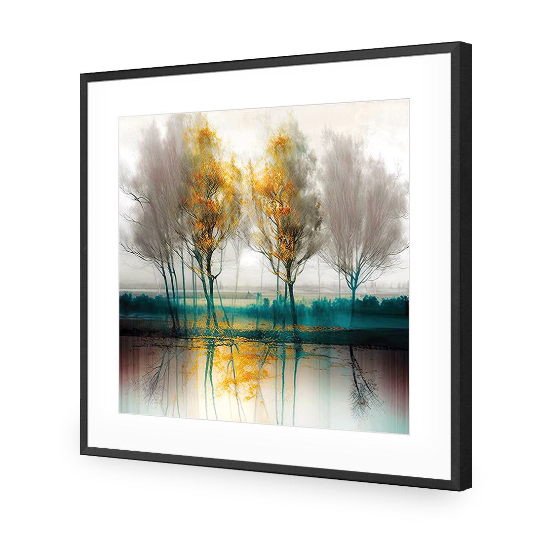 Ephemeral Forest III - Wall Art Designs - WB_100922_AS_Q CAF_AP - 030 - MAT_37x37_S - 2538 - BLK