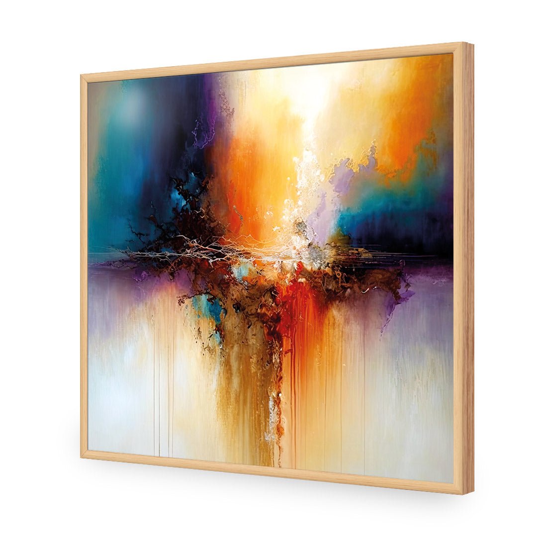 Eruption - Wall Art Designs - WB_100987_AS_Q CAF_AP - 030 - EDG_37x37_S - 2538 - OAK