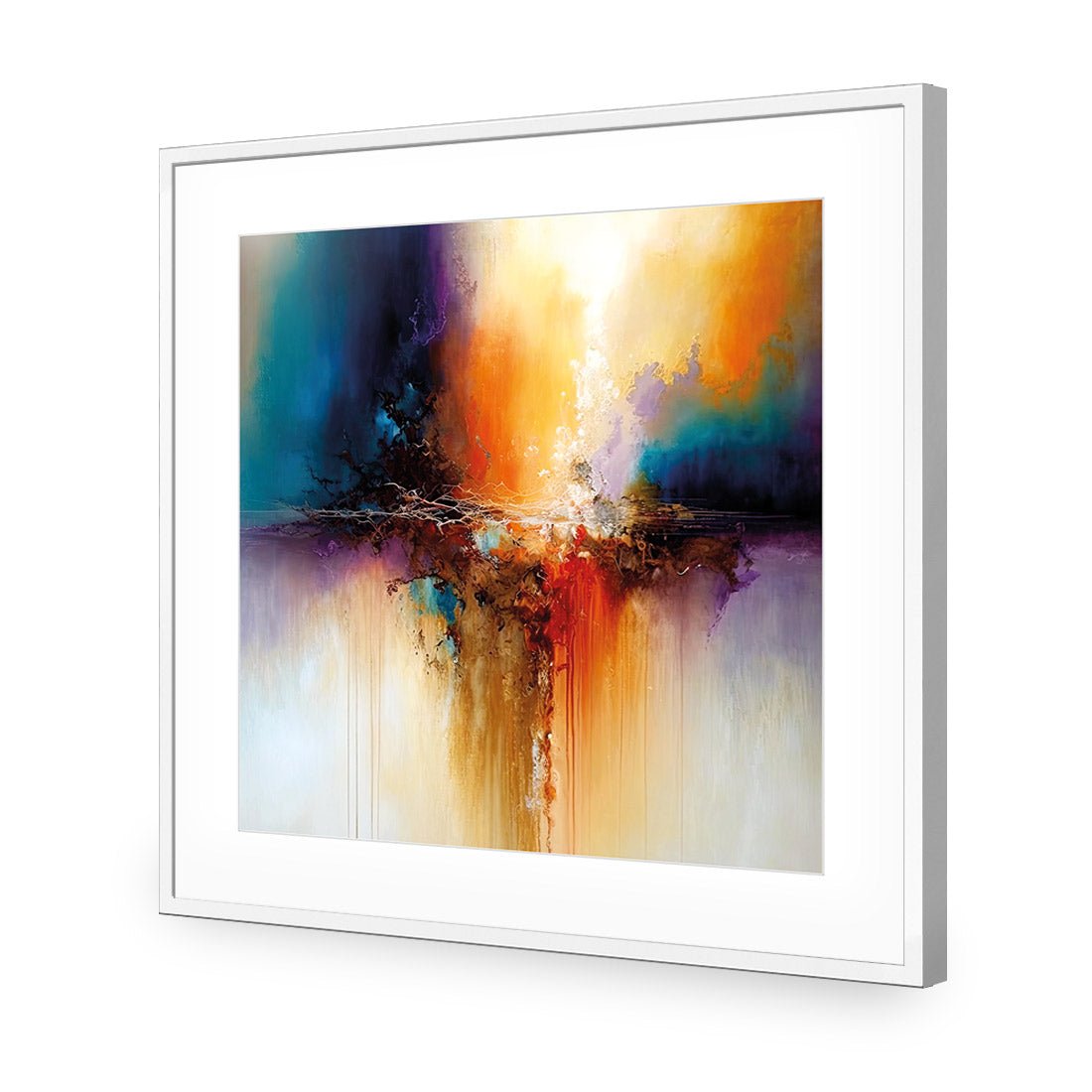 Eruption - Wall Art Designs - WB_100987_AS_Q CAF_AP - 030 - MAT_37x37_S - 2538 - WHT