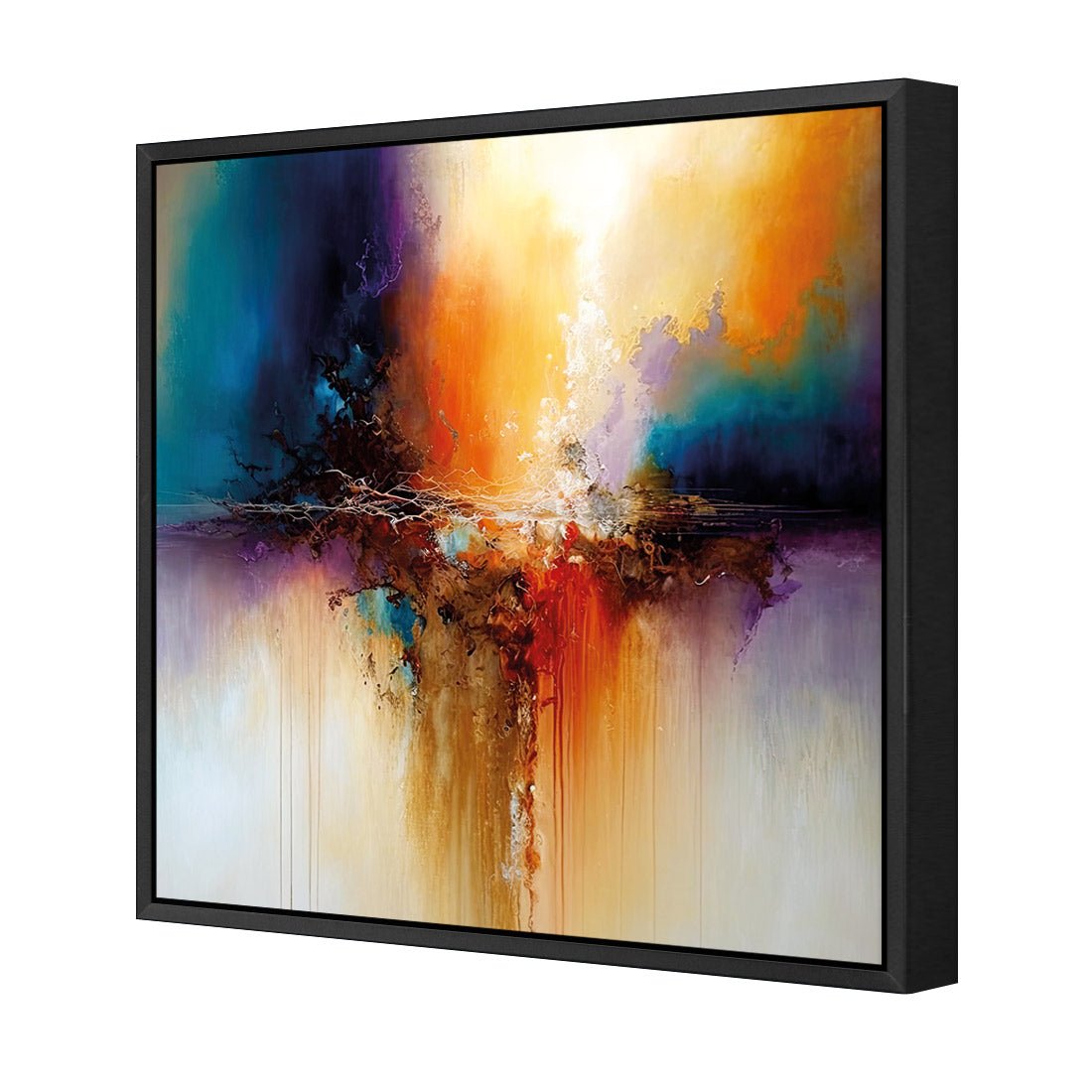 Eruption - Wall Art Designs - WB_100987_AS_Q CAF_CP - MPY - 260 - M - S - S_37x37_S - 1550 - BLK