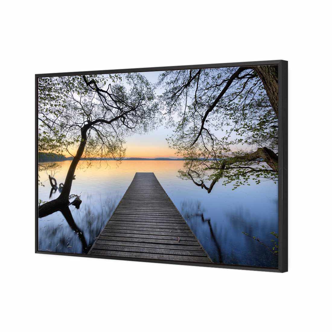 Escaped | Standard Canvas | Floating Frame | Black