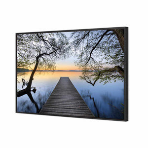 Escaped | Standard Canvas | Floating Frame | Black